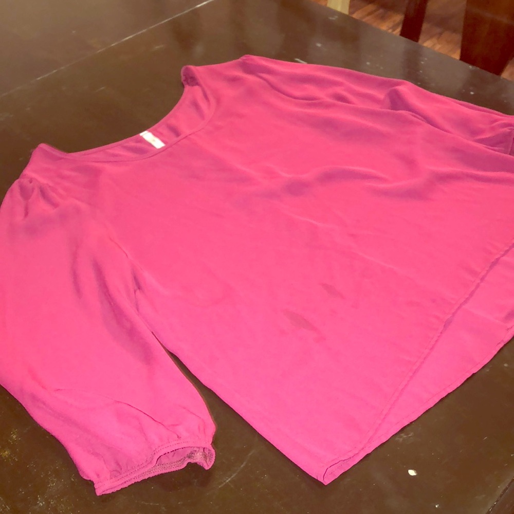 Classic maroon blouse